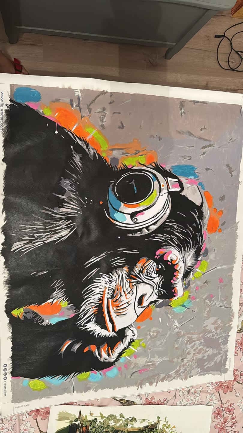 Customer photo review of Street Art Singe Funky