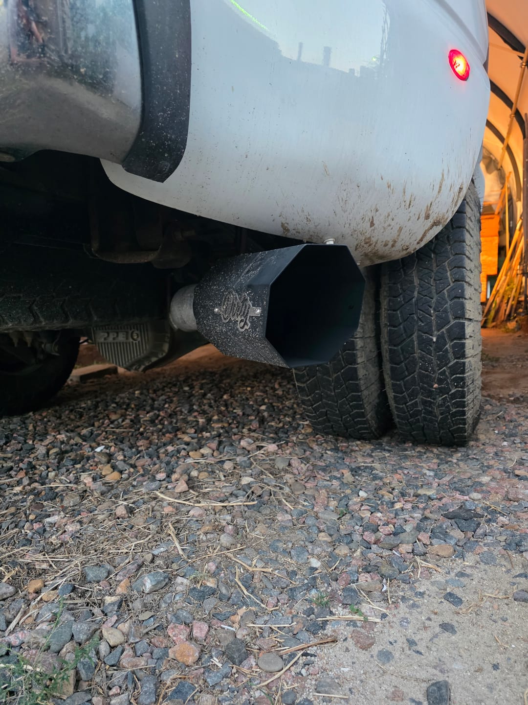 Customer photo review of Dirty Exhaust Tip (Trigger-Exhaust-Tip)