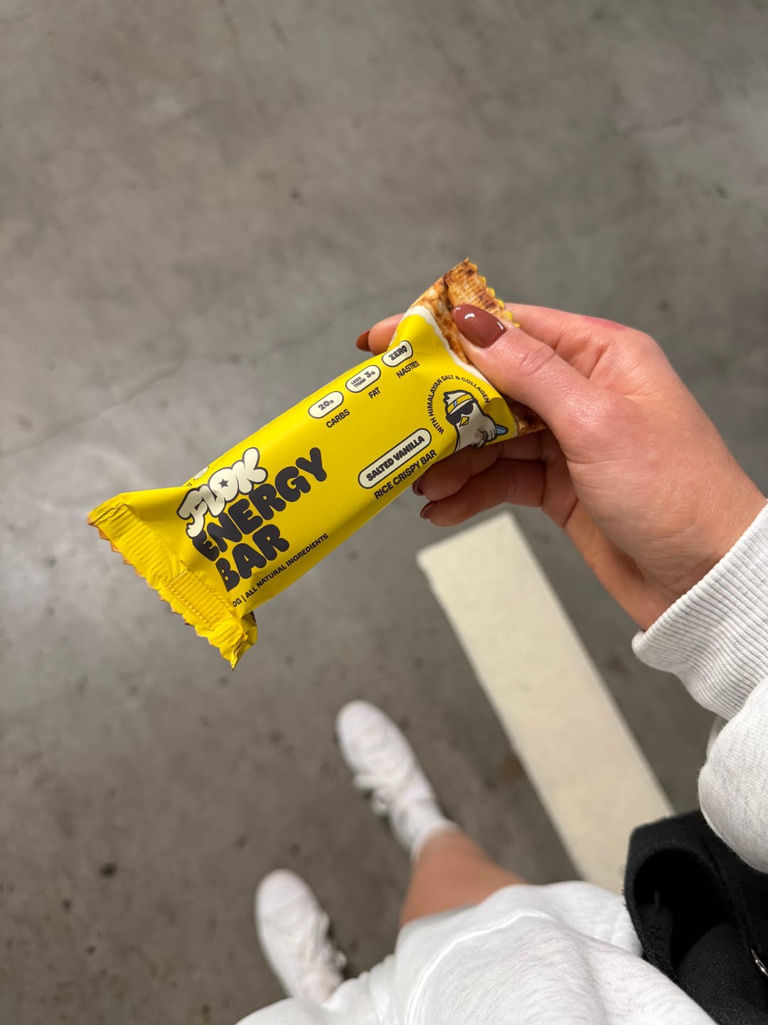 Customer photo review of Energy bar