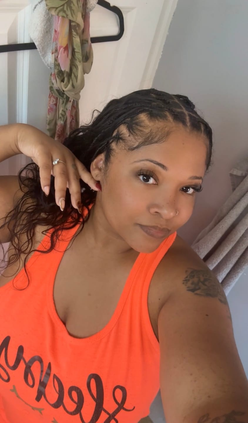 Customer photo review of Miracle Knots Crochet Hair Body Wave