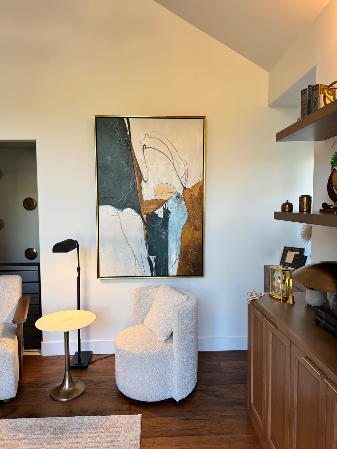 Customer photo review of Modern Abstract Painting #ABAV58