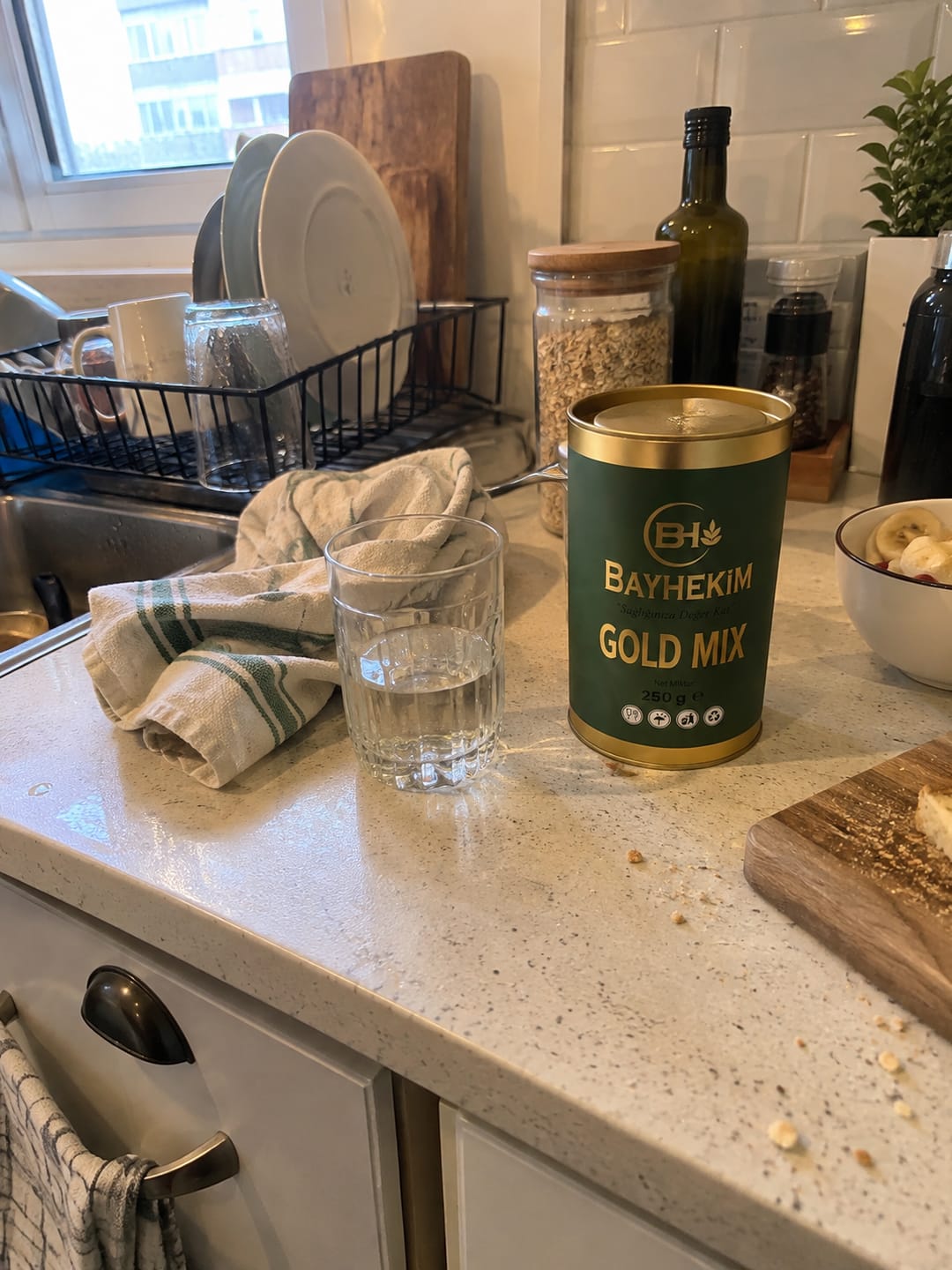 Customer photo review of BayHekim Bitkisel Karışım Gold Mix 250 Gr. Toz