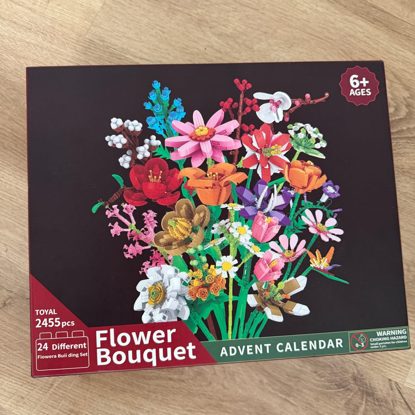 Customer photo review of Floral Advent Calendar