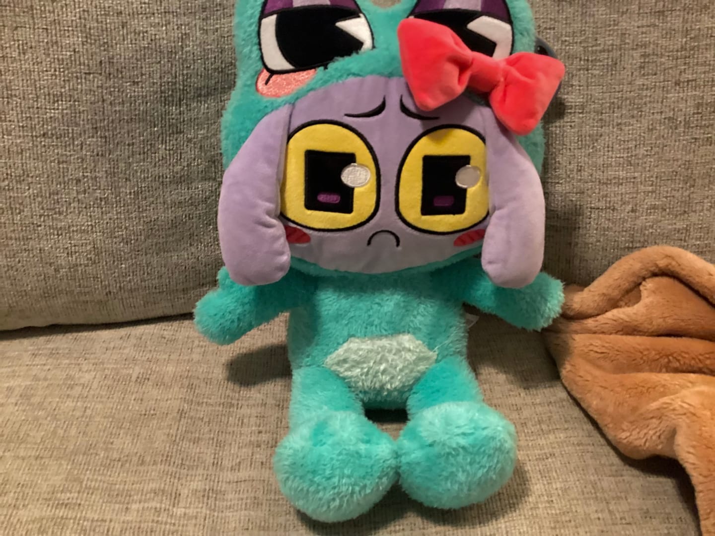 Customer photo review of Ribbit-Suit Jax Plush