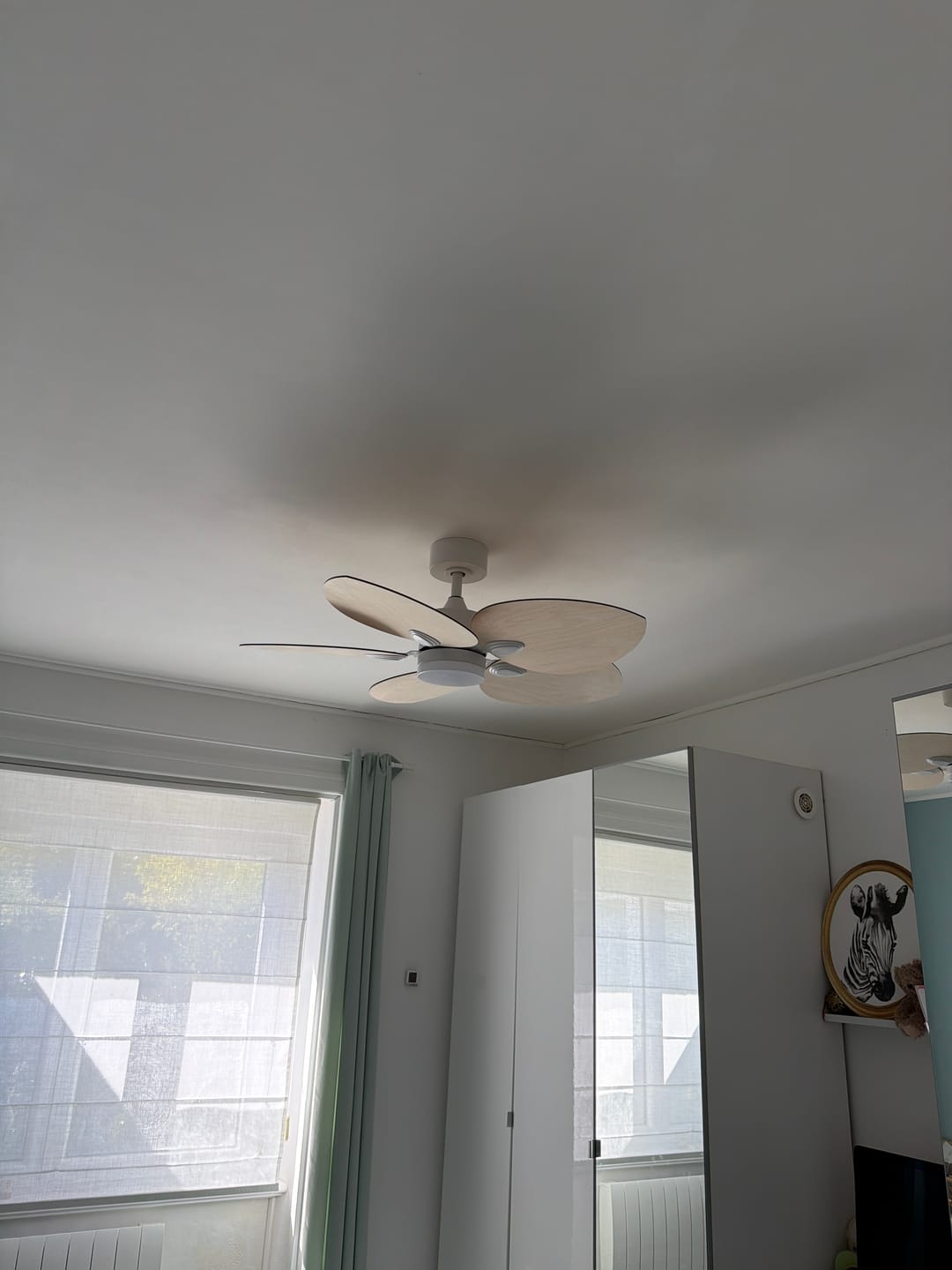 Customer photo review of Dahlia | Ventilateur de plafond