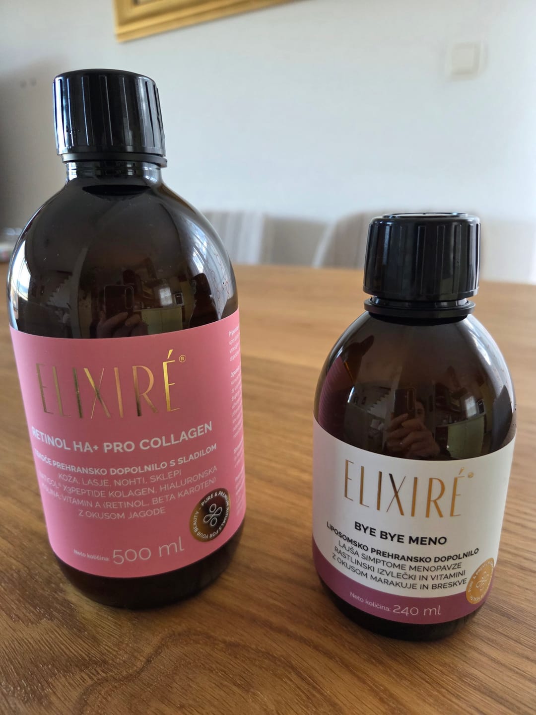 Customer photo review of RETINOL HA+ PRO COLLAGEN, okus jagode