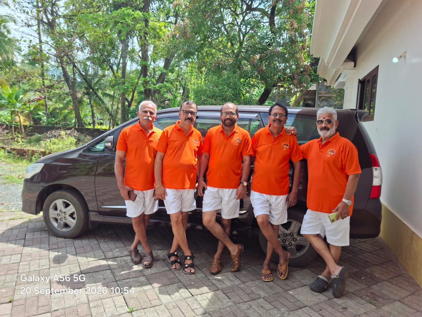 Customer photo review of Customized Polo T-Shirt With Your Company Logo | Order Logo Printed Tees | PrintMine.in