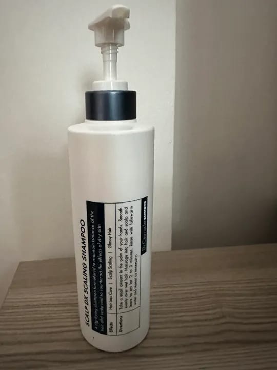 Customer photo review of Pīlinga šampūns matu spēcināšanai Dr. Ceuracle Scalp DX Scaling Shampoo