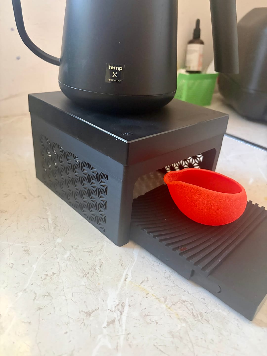 Customer photo review of TIMEMORE Basic 3.0 Electronic Espresso Scale with Timer