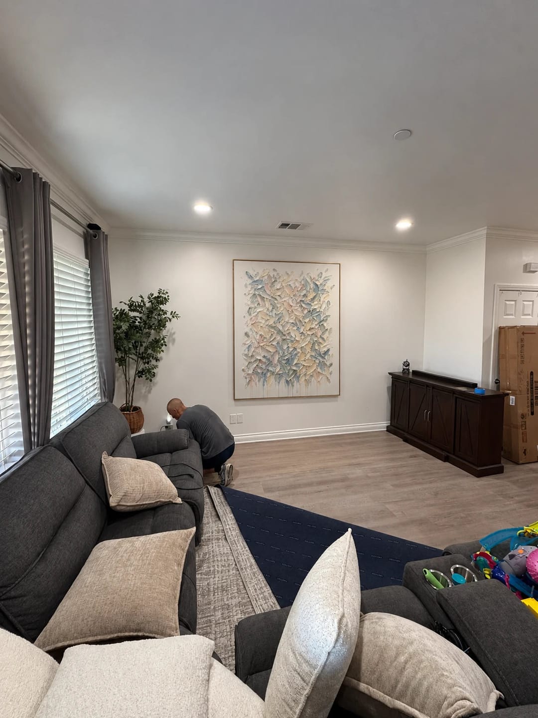 Customer photo review of Textured & Impasto Art｜Soft Botanical Layers