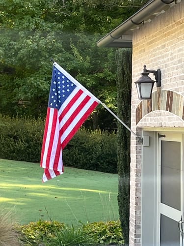 Customer photo review of 3' x 5' American Flag