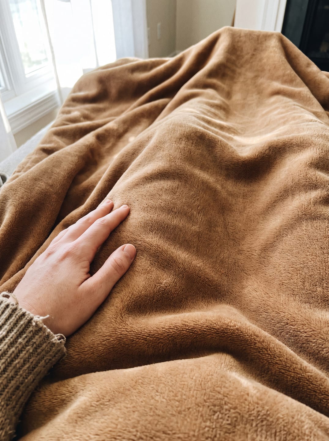 Customer photo review of Naturnord Sherpa Decke