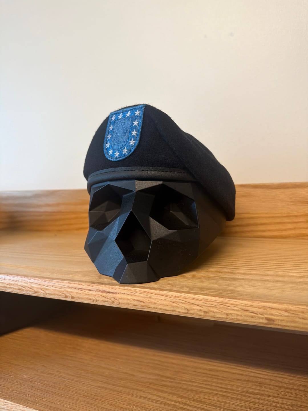 Customer photo review of Black Skull Stand