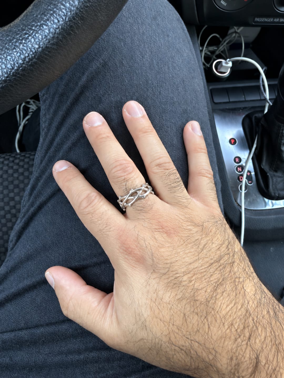 Customer photo review of Crown Of Thorns Ring
