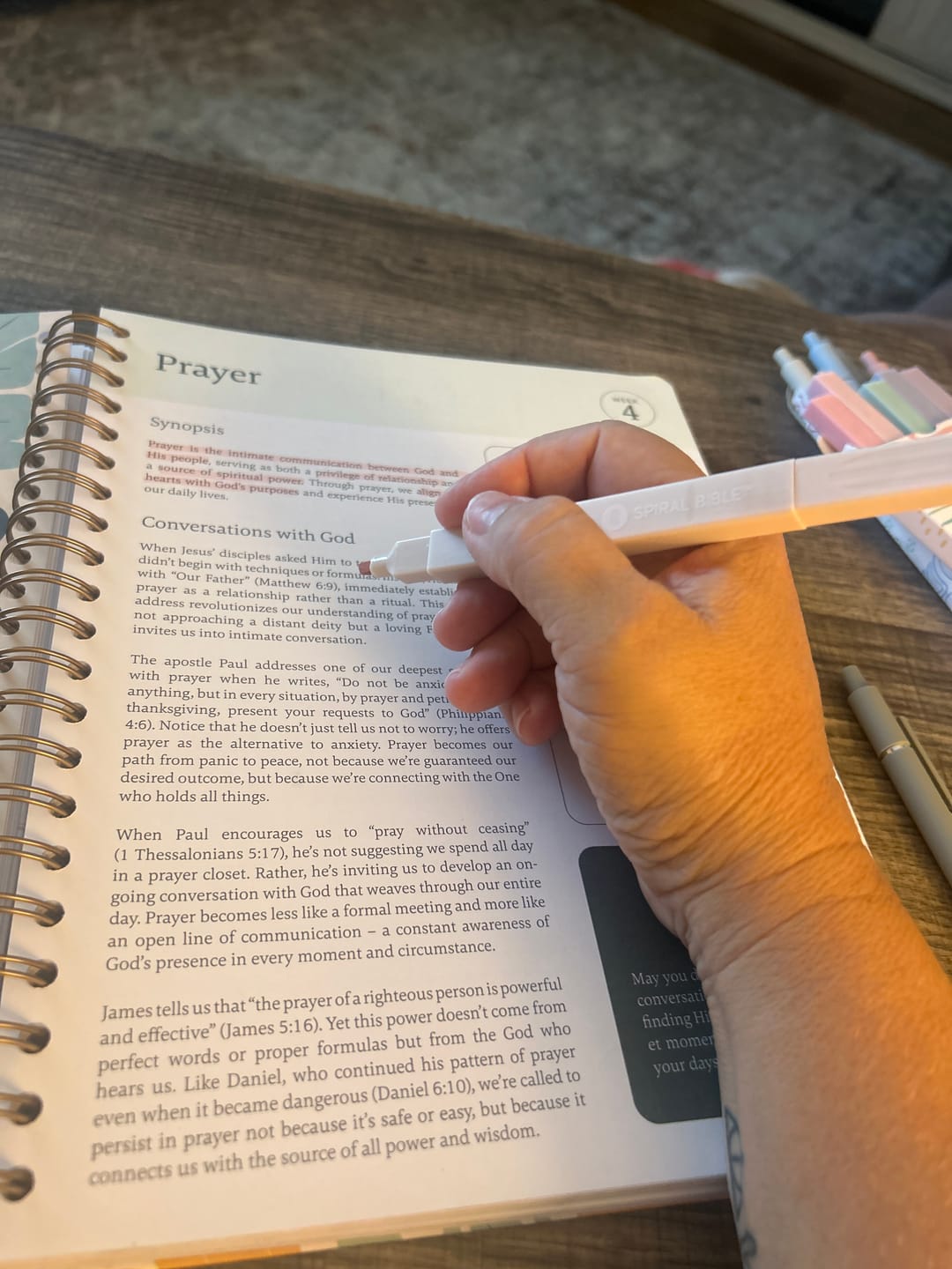 Customer photo review of The Perfect Year In Faith Bundle