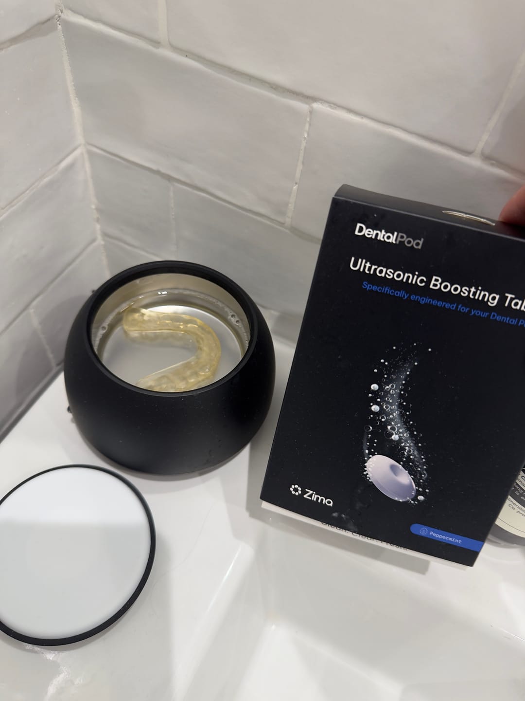 Customer photo review of Ultrasonic Boosting Tablets