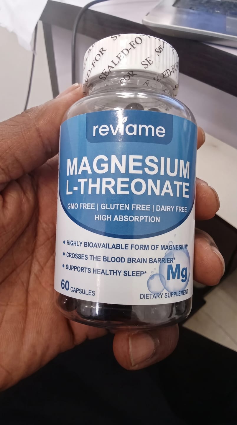 Customer photo review of Magnesium L-Threonate 1000mg Magtein® Capsules
