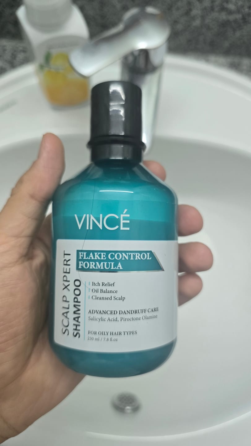 Customer photo review of Scalp Xpert Anti Dandruff Shampoo