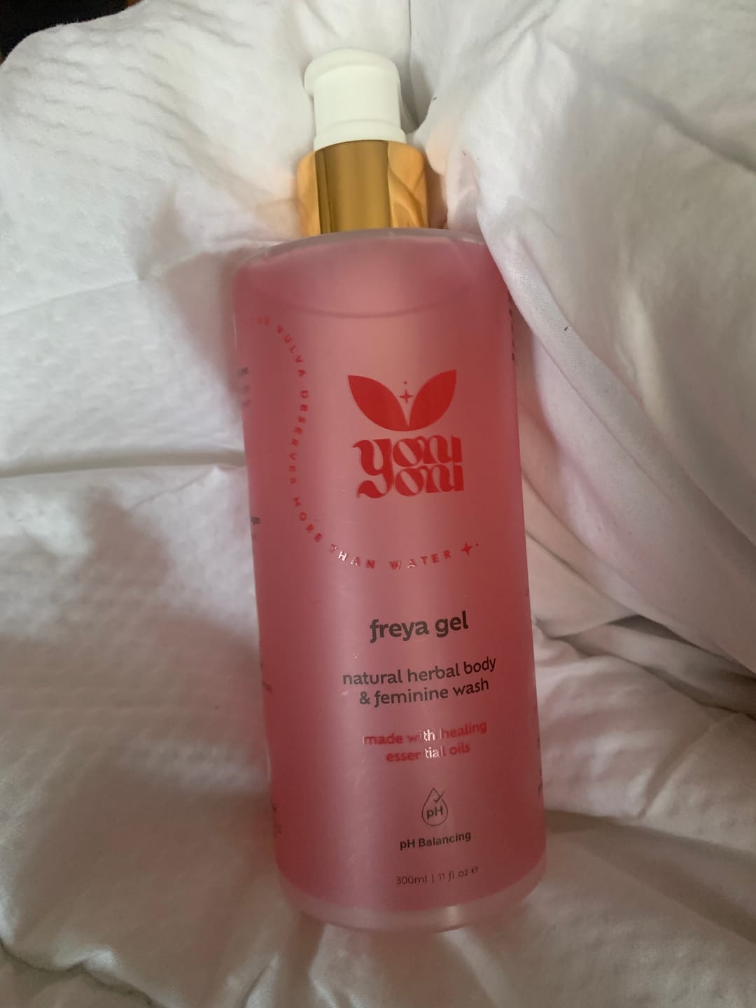 Customer photo review of Freya Gel