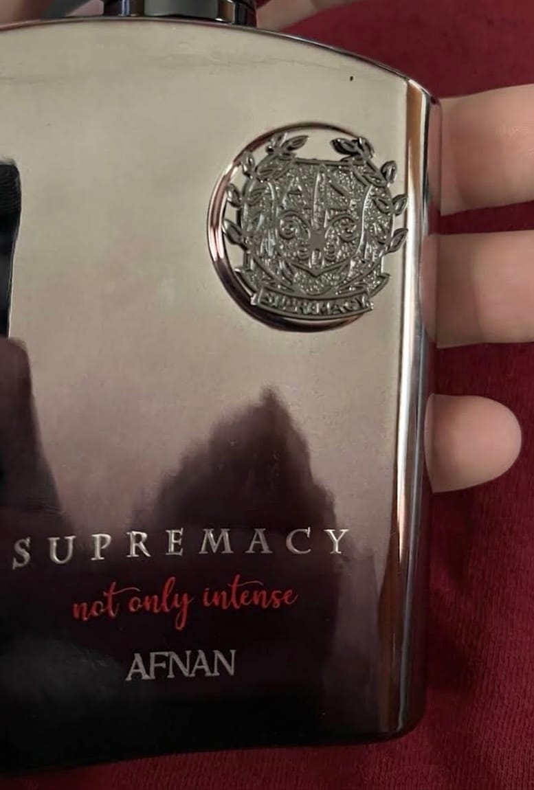Customer photo review of Afnan Supremacy Only Intense 100ml Eau de Parfum