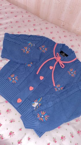 Customer photo review of Fallen Stars Cardigan Preorder