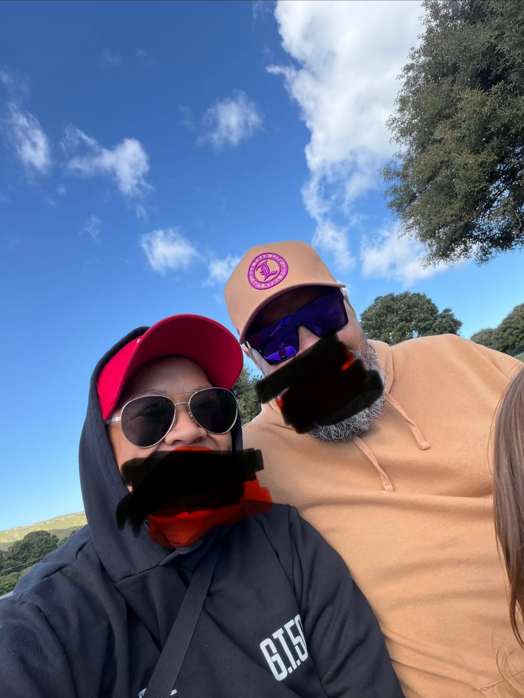 Customer photo review of A-FRAME HAT - PURPLE REIGN