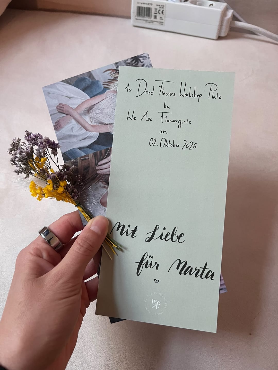 Customer photo review of Workshop Wien Dried Flowers Fr. 2. Oktober 2026 // 17:00 - 18:30 Uhr