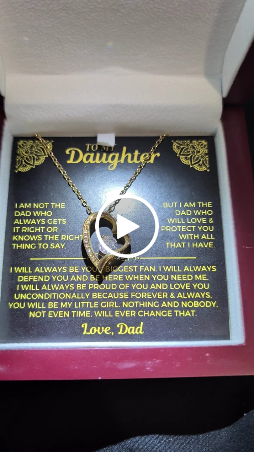 Customer video review of To My Daughter - Love Dad - Beautiful Gift Set - SS559