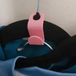 Customer photo review of Ottimizzazione Spazio Appendini Ganci Alta Capacità 20 Pezzi
