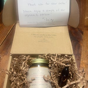 Customer photo review of Calm Vibes Magnesium & Arnica Body Butter