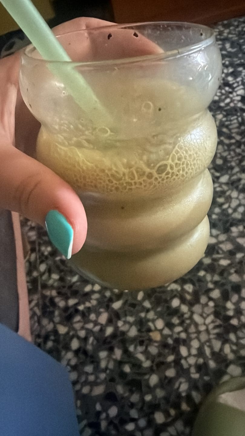 Customer photo review of Matcha Latte Cookie