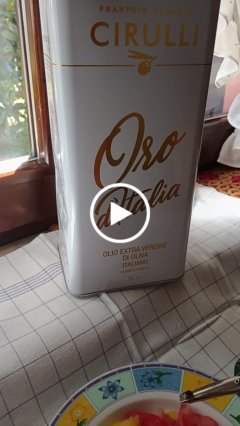 Customer video review of 1 lattina di olio extravergine di oliva • 5 Litri