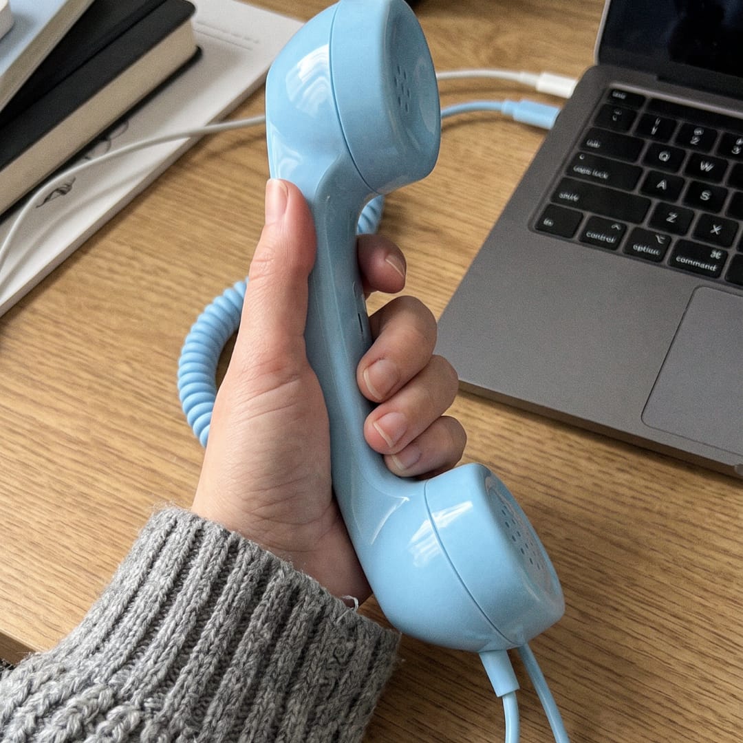 Customer photo review of Telefono Retro Senza Fili