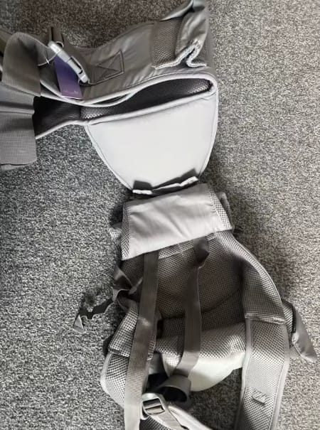 Customer photo review of Ergonomische Draagzak met Heupzitje
