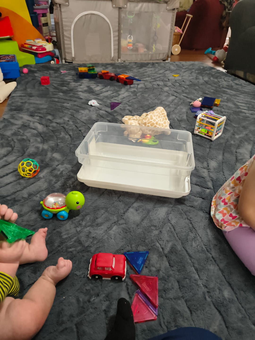 Customer photo review of Designer Relax Mat - 1.4" Thick Foam Base