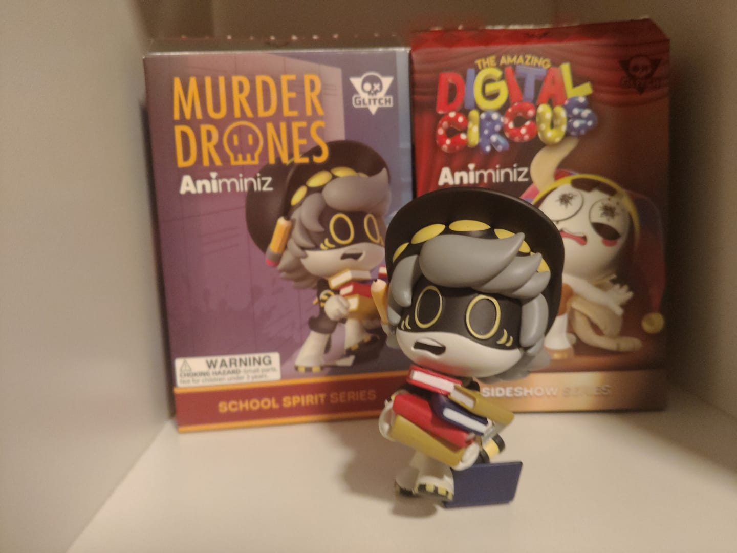 Customer photo review of Murder Drones Animiniz: School Spirit Series Blindbox