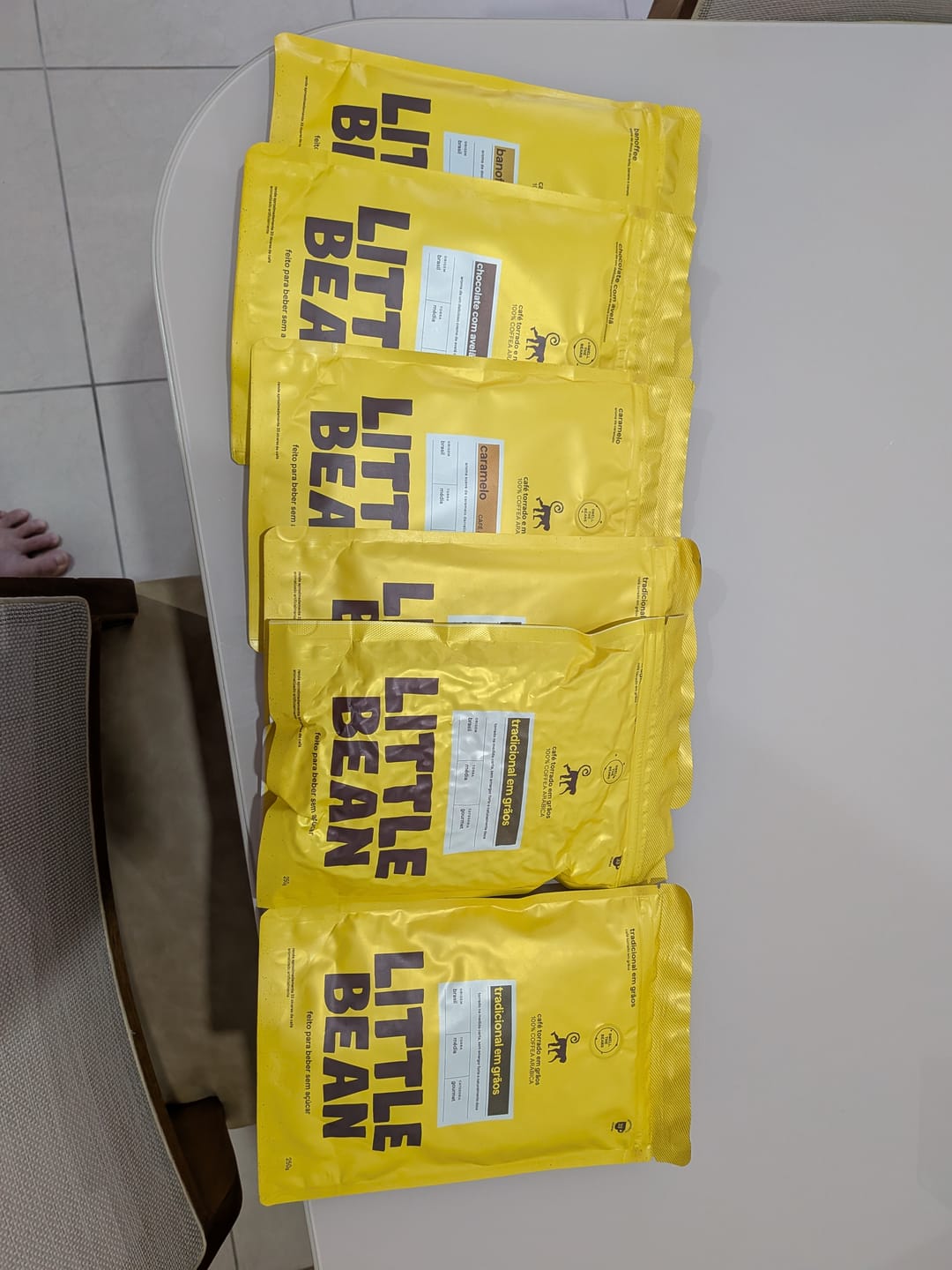 Customer photo review of Little Bean Tradicional em Grãos 250g