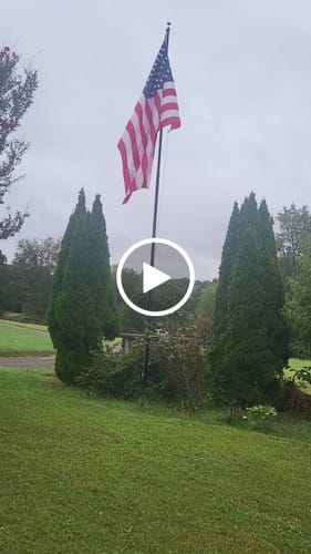 Customer video review of 6' x 10' American Flag