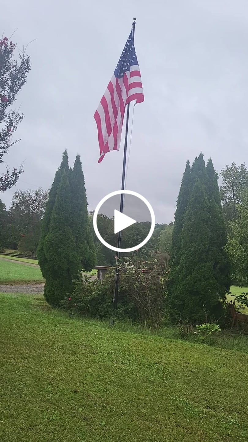 Customer video review of 6' x 10' American Flag