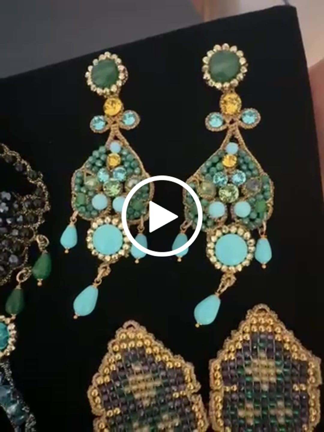 Customer video review of Orecchini Zancle