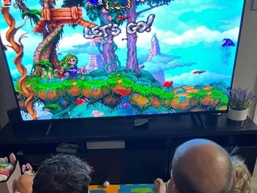 Customer photo review of Rewind Arcade™ Consola Retro