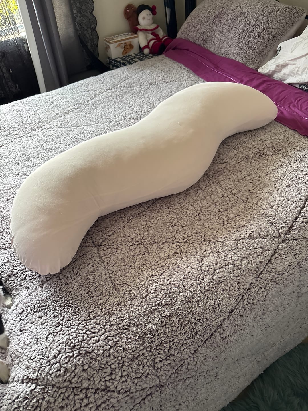 Customer photo review of Snuggi Body Align Pillow