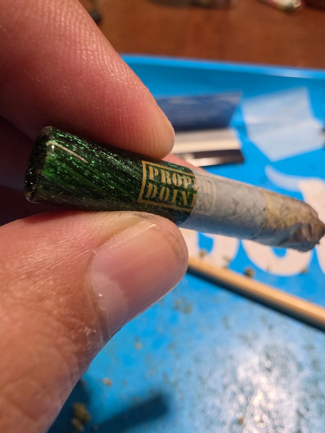 Customer photo review of Proper Tips - Candy Apple