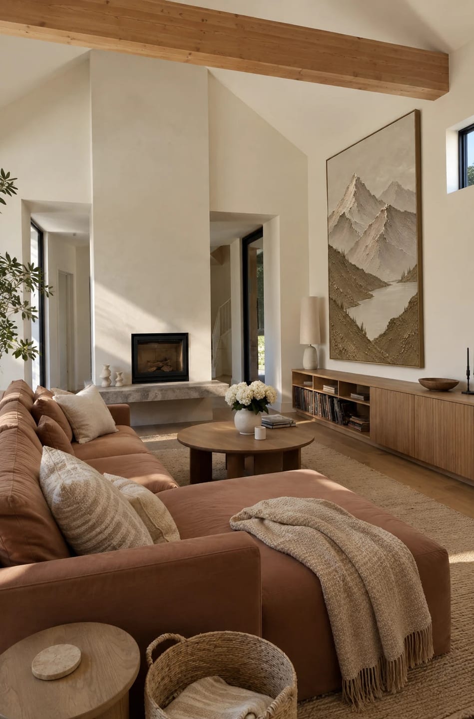 Customer photo review of Textured & Impasto Art｜Desert Mountain Lake