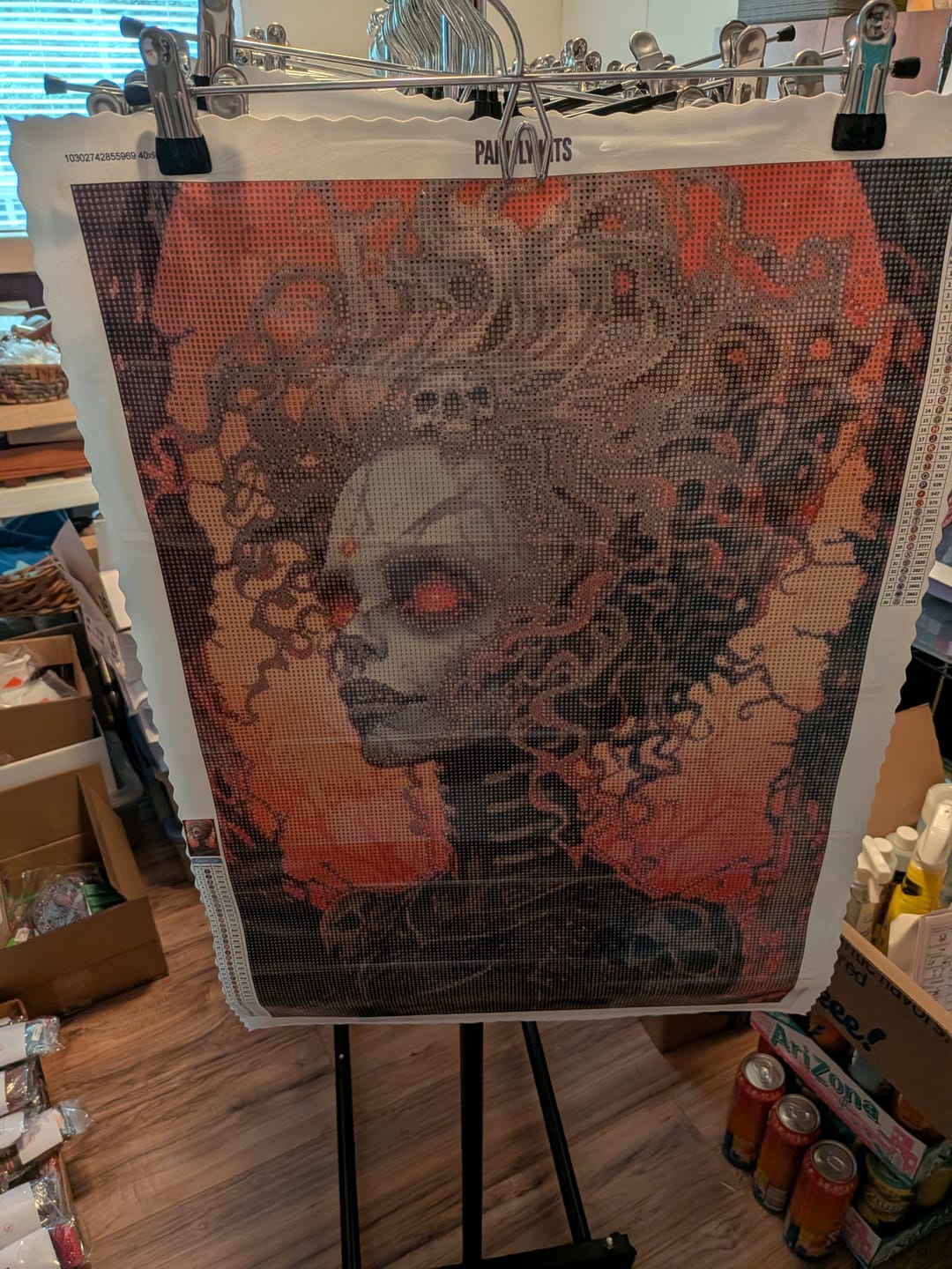 Customer photo review of Undying Love (Diamond Painting)