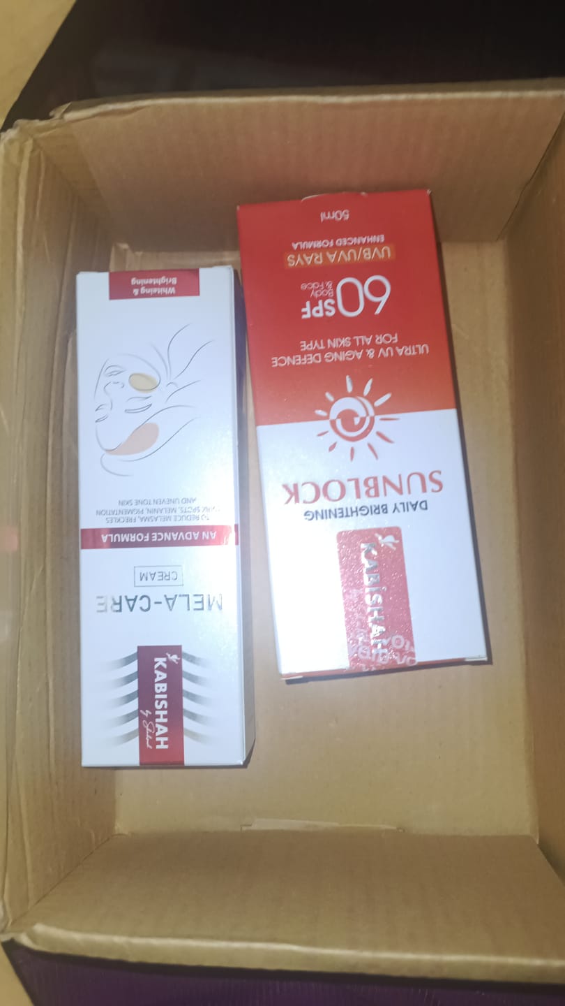 Customer photo review of Melasma Bundle - 24 Hours Protection