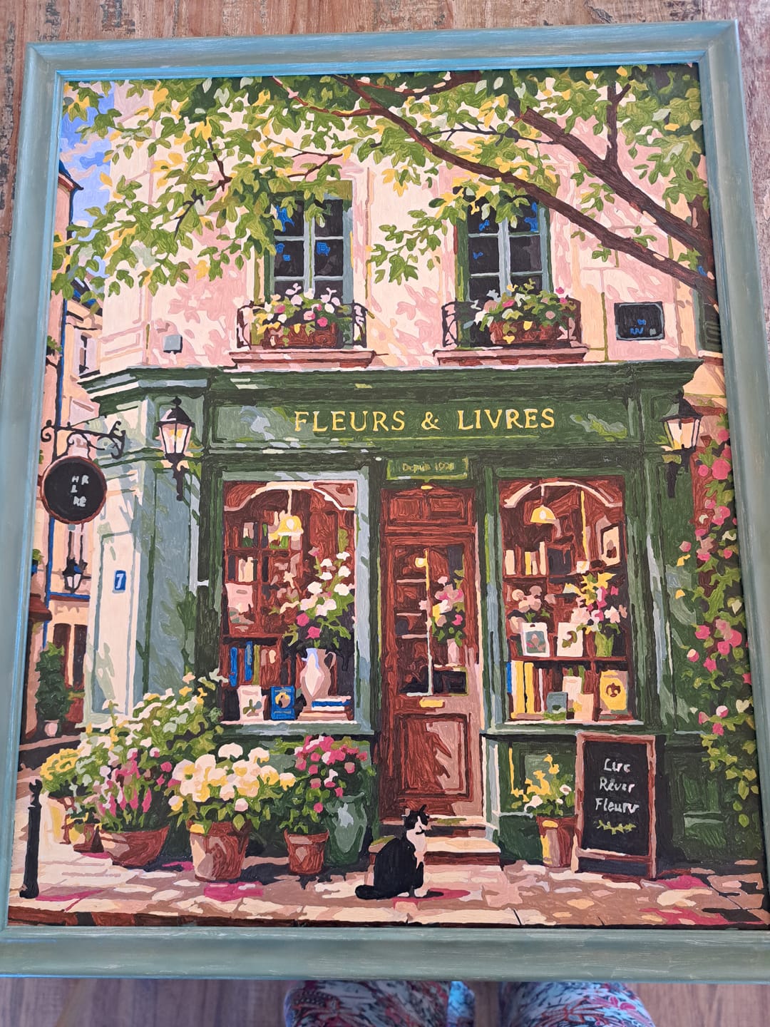 Customer photo review of Bookshop Cat