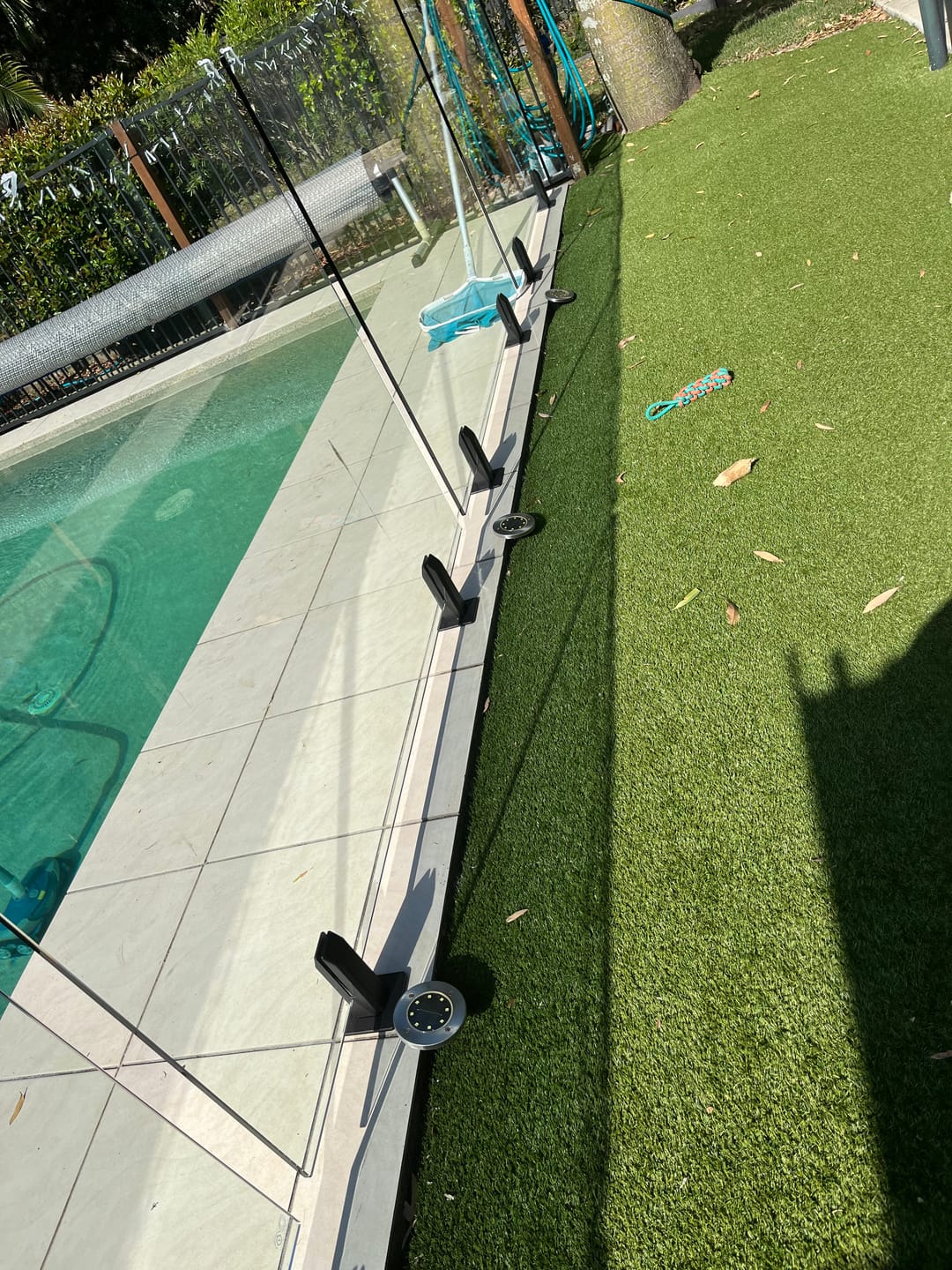 Customer photo review of GardenBrite™ Solar Ground Light Pack