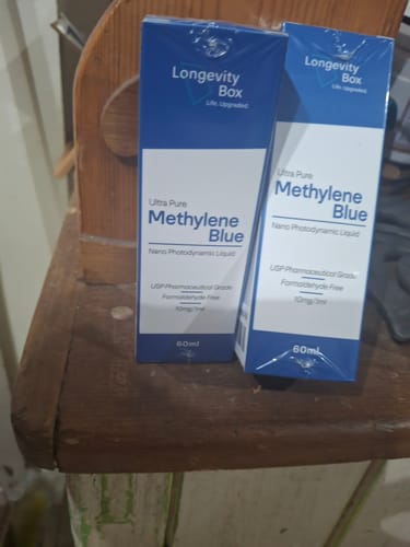 Customer photo review of Ultra Pure Methylene Blue