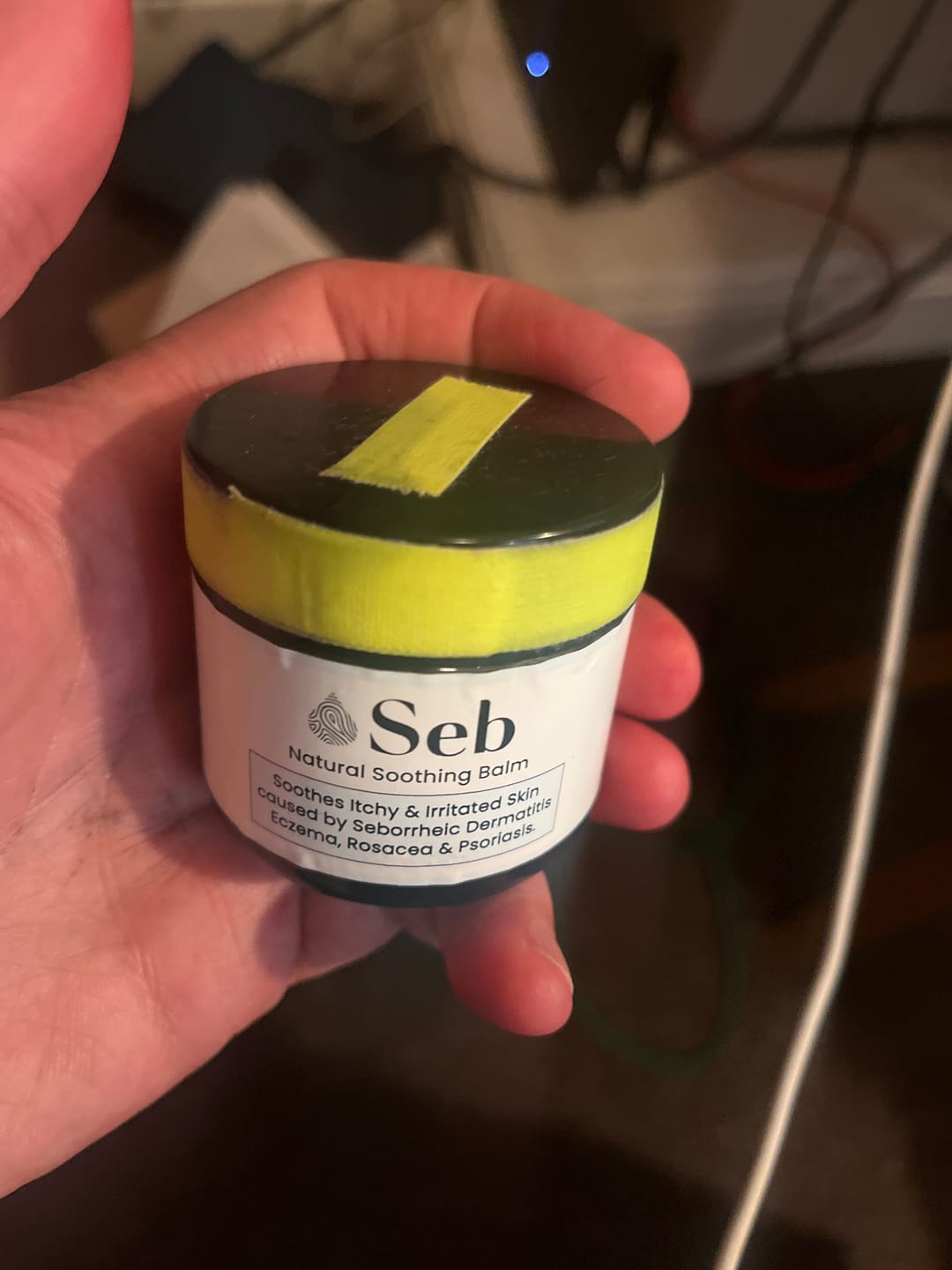 Customer photo review of Seb Natural Soothing Balm